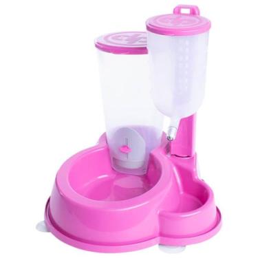 Imagem de Bebedouro e Comedouro P/ Cachorros e Gatos DuraFeeder Deluxe - Durapet