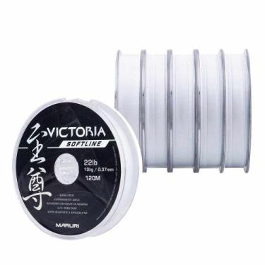 Imagem de Linha De Pesca Victoria Soft Branca 120m 0.30mm 13.9lb - Maruri