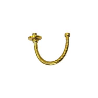 Imagem de Flexivel Engate Mangueira Para Ducha Com Derivação 30cm Dourado - Same