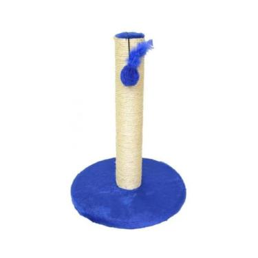 Imagem de Arranhador de gato poste redondo - Wi Master, Azul