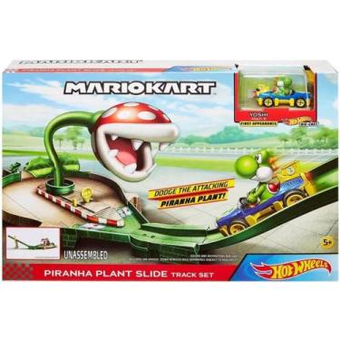 Imagem de Gcp26 hot wheels mario kart pista piranha planta