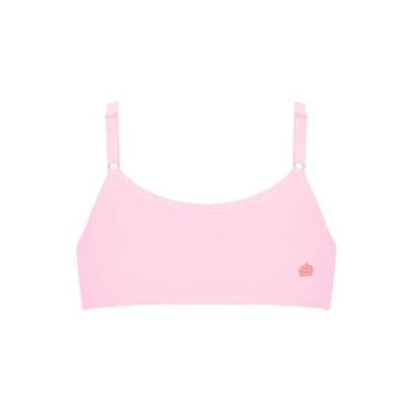 Imagem de Top sem aro e sem bojo sanny 11200-3, Rosa, 10