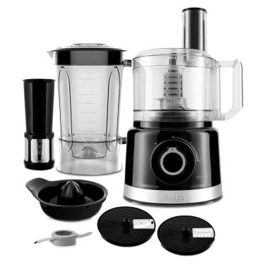 Imagem de Multiprocessador De Alimentos Philco Pmp1500p 5 Em 1 Turbo Preto 220v