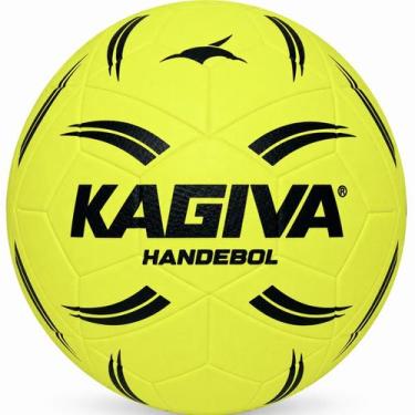Imagem de Bola Handebol Kagiva K2 Feminina, Amarelo, Azul