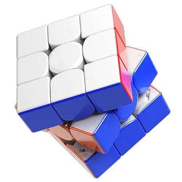 Imagem de Bukefuno Quebra-cabeça GAN 12 Maglev UV 3x3 Cubo Mágico Magnético Velocidade GAN12 Sem Adesivo 3x3x3 Gans Cubes Flagship (Revestido UV Brilhante e Interno Primário)