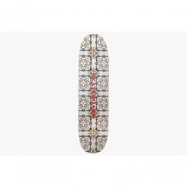 Imagem de Skate SK-3108S com Acessórios e Lixa Antiderrapante Amadeirado Fênix Capacete Joelheira Cotoveleira