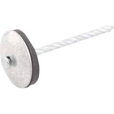 Imagem de Prego Telheiro Ardox para Telhas de Fibrocimento com Corpo Espiralado Galvanizado Inox Vonder 1KG