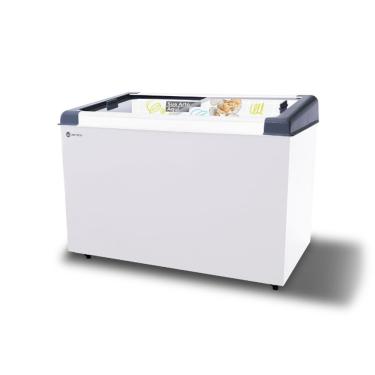 Imagem de Congelador Expositor Horizontal Ártico New Slim 350 400L Inverter Branco Bivolt