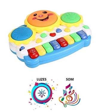 Imagem de Teclado Piano Musical Bebê Brinquedo Infantil Divertido