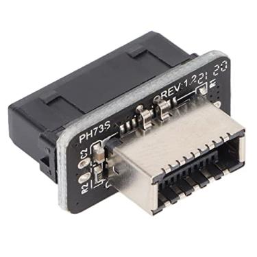 Imagem de Adaptador USB, conversor Tipo-C de tamanho pequeno Sinal estável de 10 Gbps para dados estendidos para placa-mãe de computador