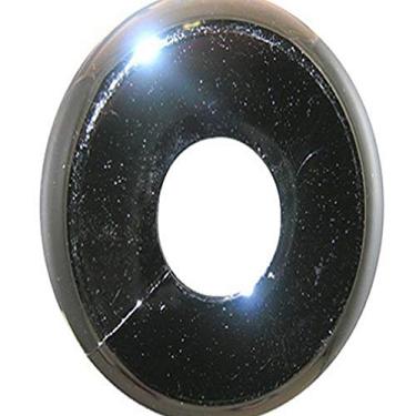 Imagem de LASCO Flange de chão e teto 03-1583, serve para tubo de ferro de 1,27 cm, plástico cromado