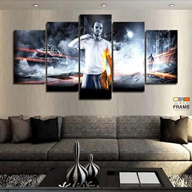 Imagem de Quadros Decorativos Jogos Gta 63x130mt em Tecido
