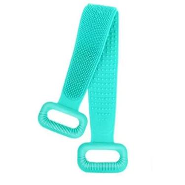 Imagem de Asia Golden Esponja Esfoliante De Silicone Flexível Para Banho 72cm - Limpeza Profunda, Circulação Sanguínea