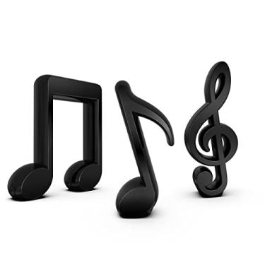 Imagem de Decoração Enfeite Notas Musicais Clave Sol Concheia Combo