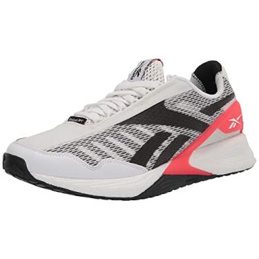 Imagem de Reebok Tênis adulto unissex Speed 21 Tr Cross Trainer, Branco/cereja neon/preto, 13 Women/11.5 Men