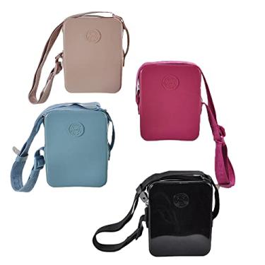 Imagem de BOLSA MOLECA FEMININA BLOGUEIRA MINI BAG TRANSVERSAL 50016 COR:PINK