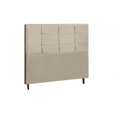 Imagem de Cabeceira Casal King Jbe Style 195cm Bege Cama Box 193cm