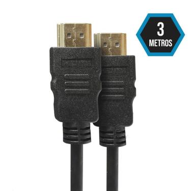 Imagem de Cabo HDMI 3 Metros Versão 2.0 FULL HD 4K 3D READY PRO Eletronic CAHD-2030
