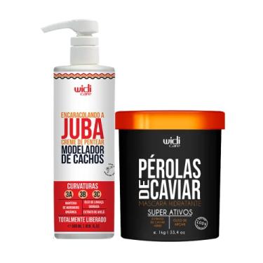 Imagem de Kit Widi Care Encaracolando a Juba 500g + Máscara Pérola de Caviar 1kg