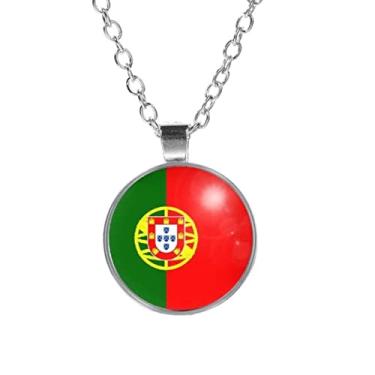 Imagem de Colar Bandeira do País Portugal Unissex