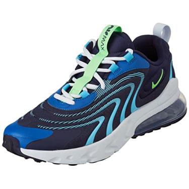 Imagem de Nike Air Max 270 React Eng (gs) Big Kids Casual Running Shoes Cd6870-400 Size 6