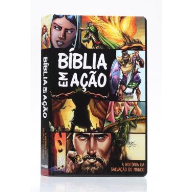 Imagem de Bíblia Em Ação - Quadrinhos - Capa Dura
