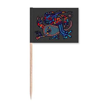 Imagem de Universo e alienígena Monster Palito de Dente Marcador Topper Decoração de Festa