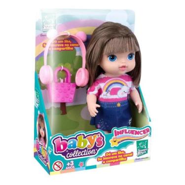 Imagem de Brinquedo Infantil Boneca Babys Collection Influencer Super Toys