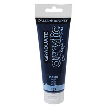 Imagem de DALER ROWNEY Graduate Acrylic, Tinta Acrilica em Bisnaga de 120ml, Cor Índigo (127)
