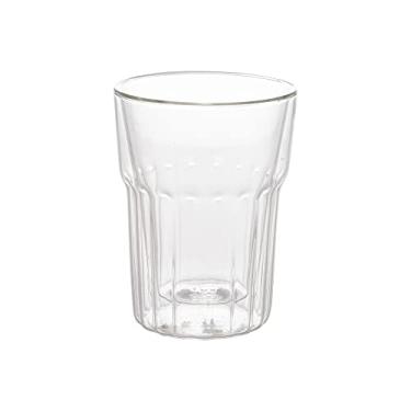 Imagem de Conjunto 2 Copos para Café e Chá Dupla Parede de Vidro Borossilicato Resistente a Calor Retrô 250ml
