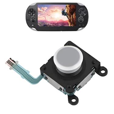 Imagem de Mugast Joystick analógico de botão de jogos 3D, substituição de módulo basculante flexível e compacto para PS Vita PSV 2000