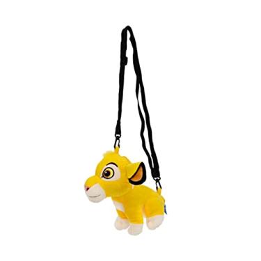 Imagem de Mochila Infantil Simba Rei Leão Pelúcia 25cm Disney