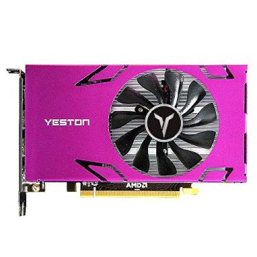 Imagem de Placa de vídeo, R7 350-4G 6HD 6-Screen Graphics Card Support Split Screen 4GB/GDDR5/128Bit 4500MHz Frequência de Relógio de Memória 6*HD Portas