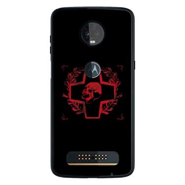 Imagem de Capa Adesivo Skin023 Verso Para Motorola Moto Z3 Play