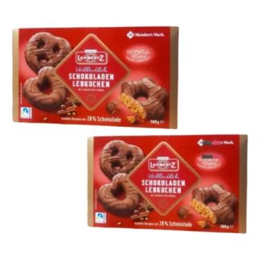 Imagem de Kit 2 Unidades Pão De Mel Alemão Chocolate Ao Leite Lambertz Members