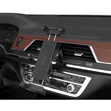 Imagem de EXSHOW Suporte de CD para tablet de carro para iPad de 4,7 a 12,9 polegadas, rotação de 360°, suporte universal para leitor de CD de caminhão para iPad Pro 12,9 polegadas Air Mini, Kindle Fire HD, Tab