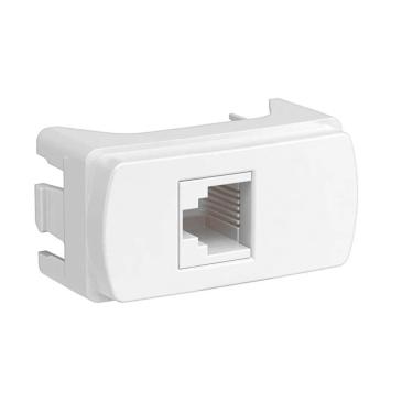 Imagem de Tomada RJ11 2 Fios Branco Miluz Cód. S3B74900 – Schneider