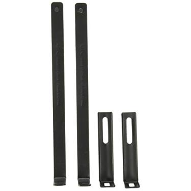 Imagem de Universal Produtos De Escritório 8173 Cabides Ajustáveis Para Cubículos, Conjunto De Dois Cada Preto