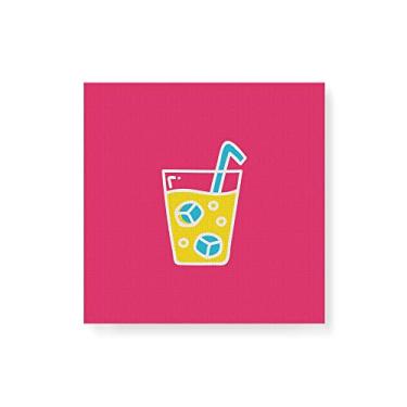 Imagem de Arte Maníacos Quadro Decorativo em Tela Canvas Bebida Suco - 50x50cm