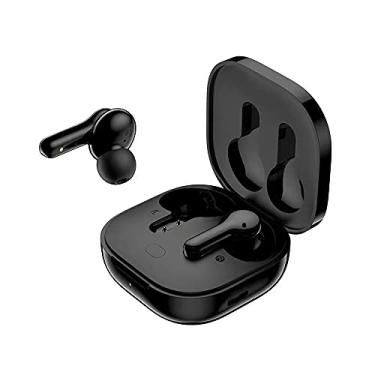 Imagem de Fone de ouvido QCY T13 TWS Bluetooth 5.1 com 4 microfones 40 horas de tempo de reprodução (Preto)