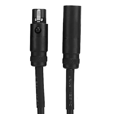 Imagem de Adaptador XLR, Mini Cabo de Estéreo Macho para Fêmea XLR de 3 Pinos para Microfone, Alto-falante, Amplificador, Câmera Digital (2 m / 6,6 pés)