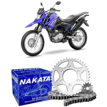 Imagem de Kit Relação Transmissão Moto Yamaha Xtz 150 Crosser 2014 A 2