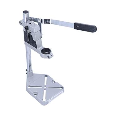 Imagem de Suporte de Furadeira Elétrica, Base de Suporte de Furadeira, Conjunto de Suporte de Montagem de Reparo de Suporte de Furadeira de Bancada Ajustável Com Elevação, Prensas de