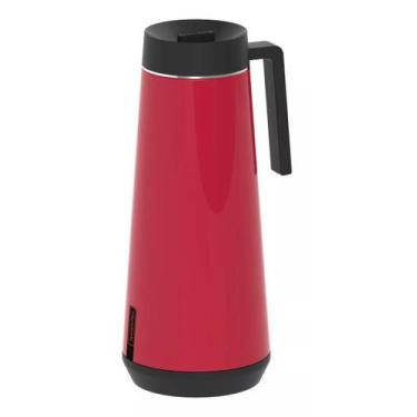 Imagem de Bule Térmico Inox Vermelho S/ Infusor 1L Tramontina 61645106