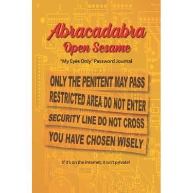 Imagem de Abracadabra Open Sesame: "My Eyes Only" Password Journal