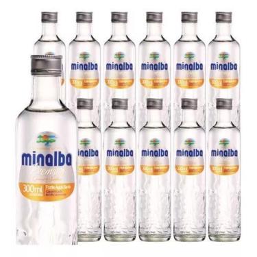 Imagem de Agua Mineral Minalba Premium Com Gás 300ml -Pack Com 12 Unid