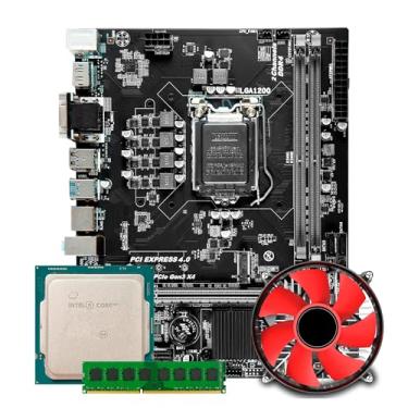 Imagem de Placa Mãe Storm-z H510 / Processador I3 10100f / Cooler/Ram 8GB / VGA GT210