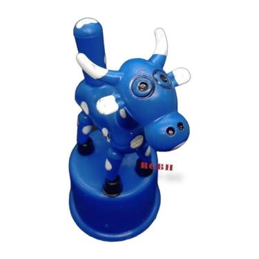 Imagem de Brinquedo Retrô Mini Vaquinha Dançarina Mole Mole