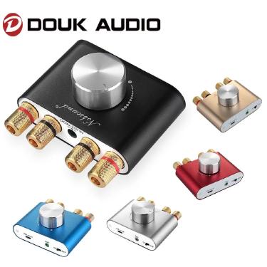 Imagem de Amplificador Digital Hi-Fi Áudio Duplo  Estéreo Bluetooth 5.0  Amplificador de Alta Potência