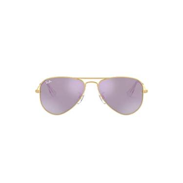 Imagem de Óculos de Sol Ray Ban Junior Aviador Rj9506s 249/4v/52 Dourado